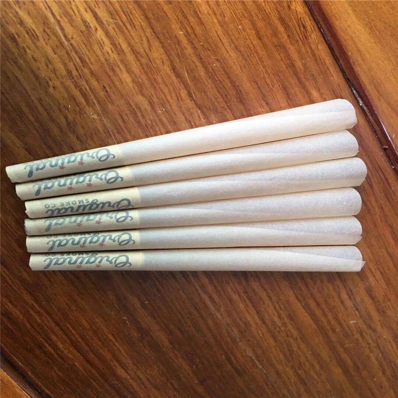 Whole Sale Pre-Rolled Cone Filter Tips Personalized Unbleached Hemp Smoking Rolling Paper Cones