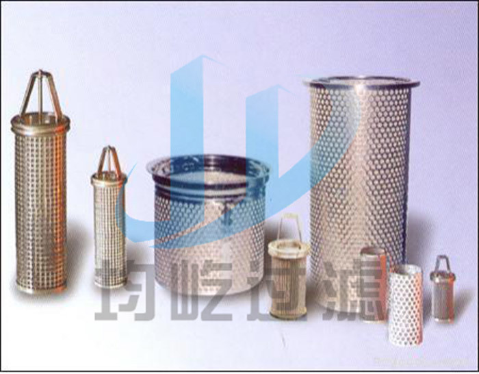 50 Micron Stainless Steel Basket Suction Filter
