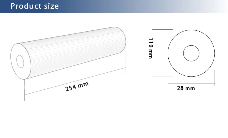PP Filter Melt Blown Sediment Filter Cartridge with 5 Micron 1 Micron