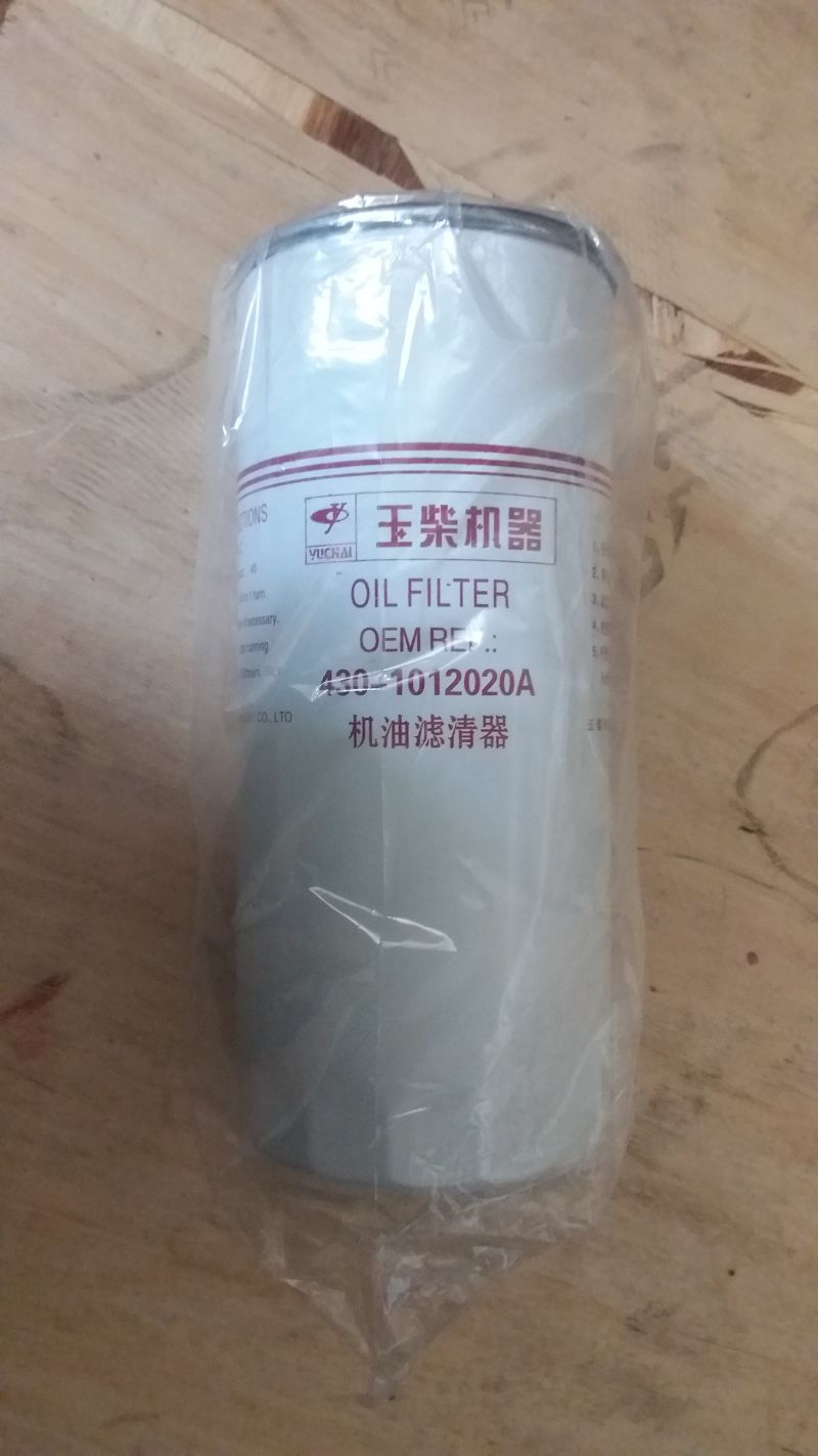Oil Filter 430-1012020 Korea Doosan Engine Oil Filter