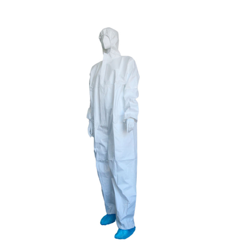Acidproof Disposable Microporous Protective Suits Coverall