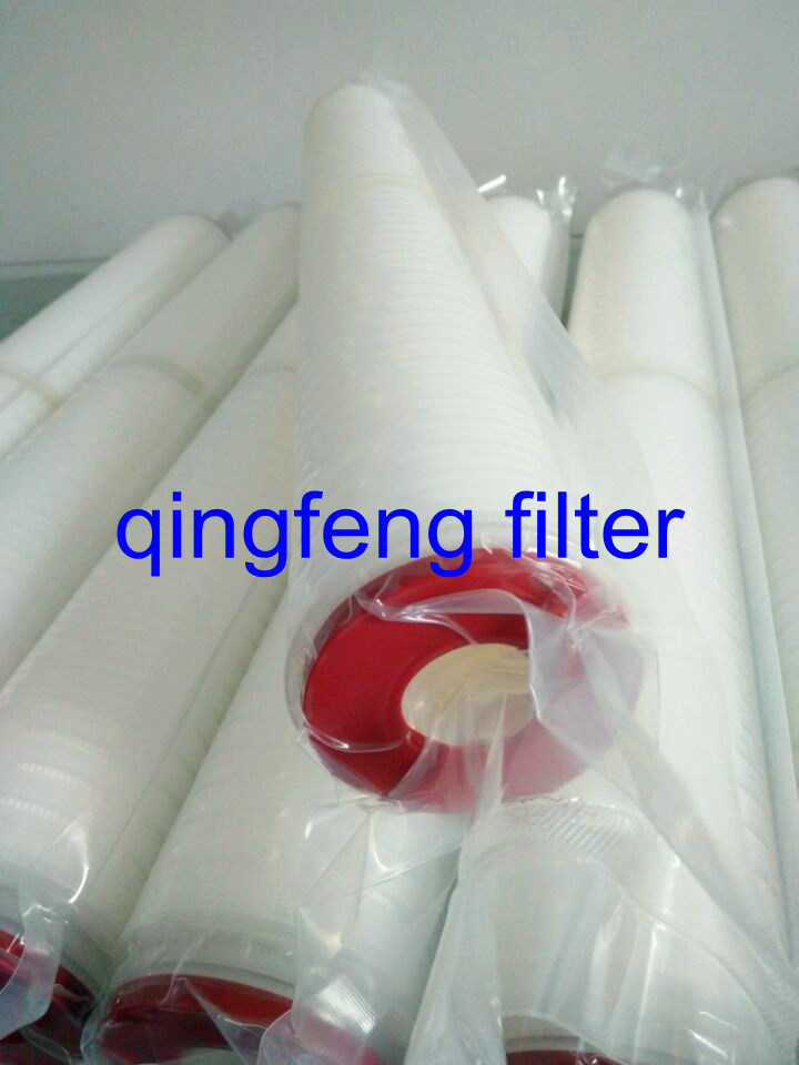 Nylon/Pes/PVDF/PTFE Pleated Filter Cartridges Compatible with Millipore's Water System