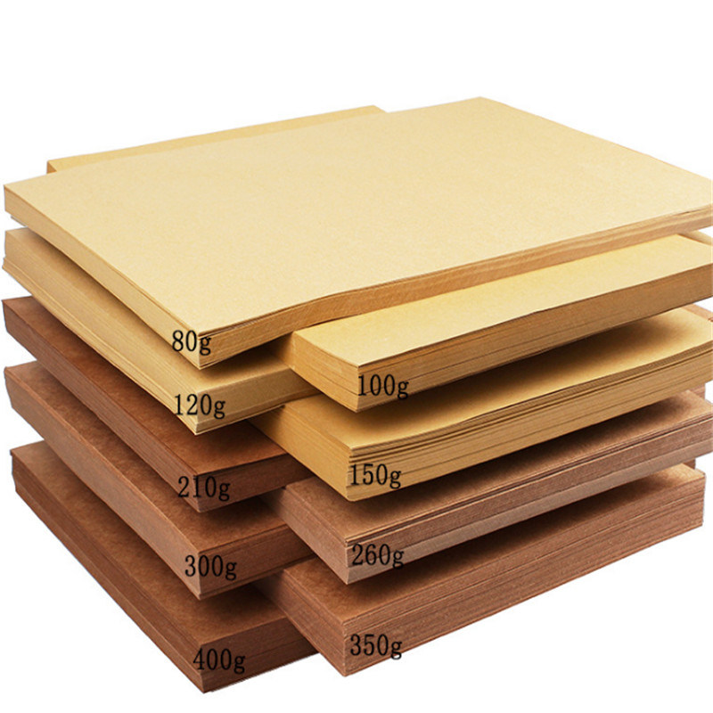 Quality Pure Wood Pulp A3/A4/4K Kraft Paper Thick Q131229