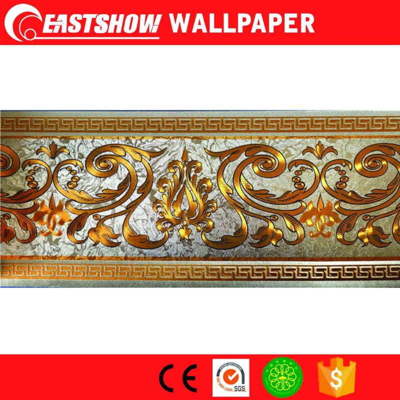 PVC Embossed Foil Wallpaper Border (220g/sqm 17.6CM*5M)