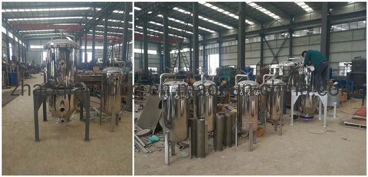 Vertical Leaf Filter for Cooking Chemical Oil