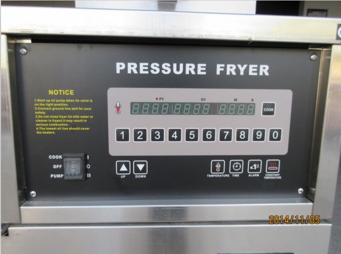 Cnix Pfe-600 Computer Panel Pressure Fryer (Built-in Oil Pump & Filter)