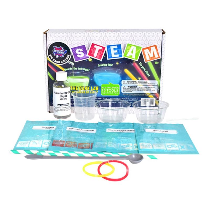 Glow in The Dark Lab Toy Glowing Scientific Toy Kit