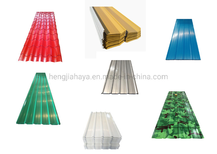 Color Coated Clear Zinc Corrugated Acid-Proof Roofing Sheet