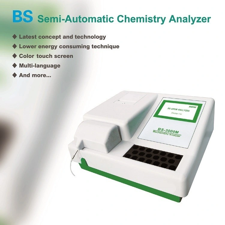 Semi-Auto Chemistry Analyzer Blood Chemistry Analyzer Price Blood Chemistry Analyzer