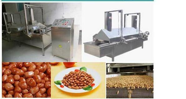 High Run Food Fryer Machinery Frying Equipments