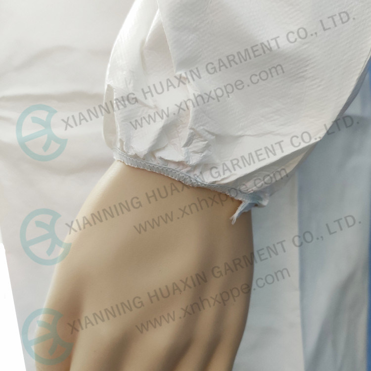 Acidproof Disposable Working Microporous Coverall