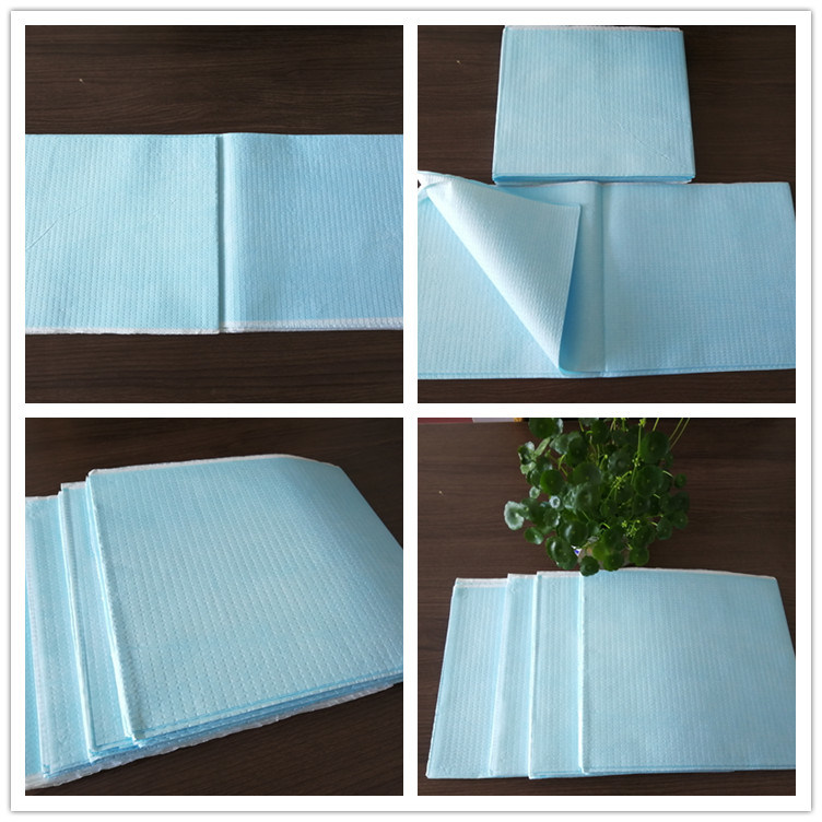 Disposable Hospital Waterproof, Absorbent Paper-PE-Paper Bed Sheet