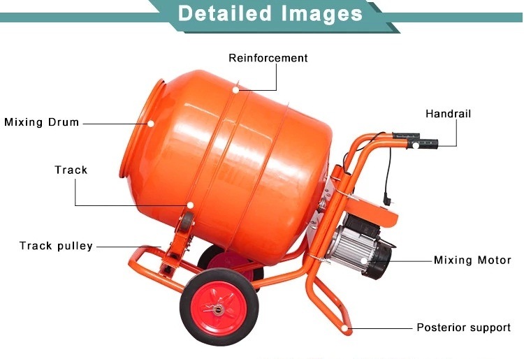 Selected Material Concrete Mixing Machine by Scientific Process
