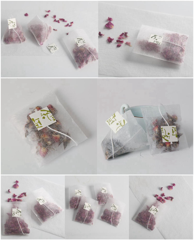 Teabags Empty Scented Tea Bags with String Heal Seal Filter Paper