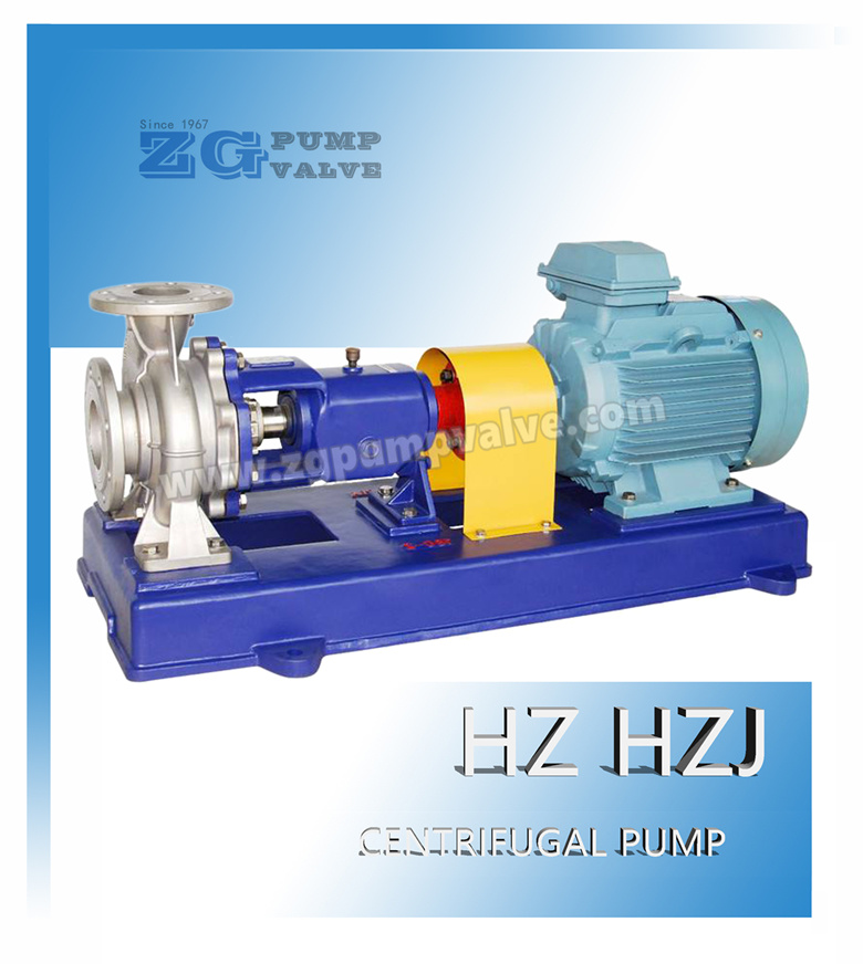 Horizontal Stainless Steel Paper Pulp Chemical Centrifugal Pump