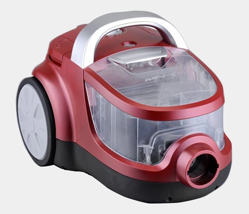 Bagless Canister Vacuum Cleaner with Cyclonic HEPA Filter