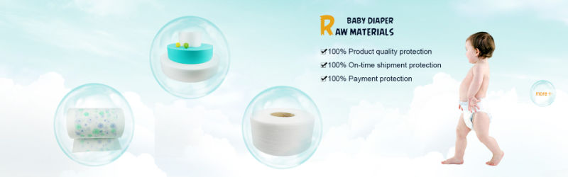 Fluff Pulp and Sap Absorbent Paper Without Pattern for Sanitary Napkin