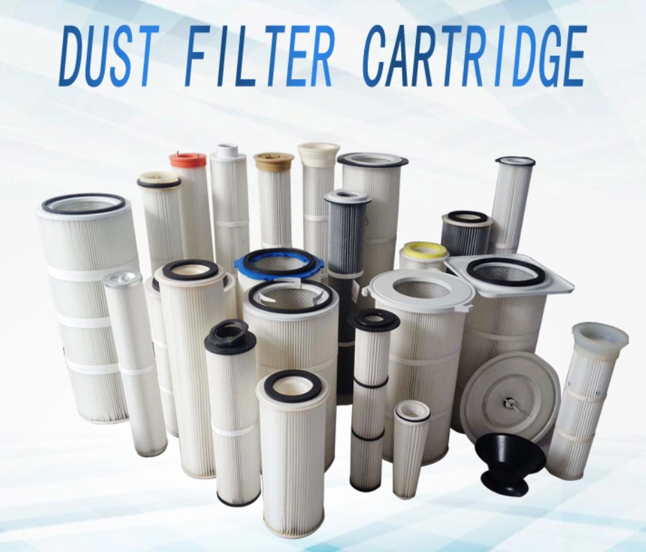 Dust Collector Filter Industrial Cellulose Air Filter Cartridge