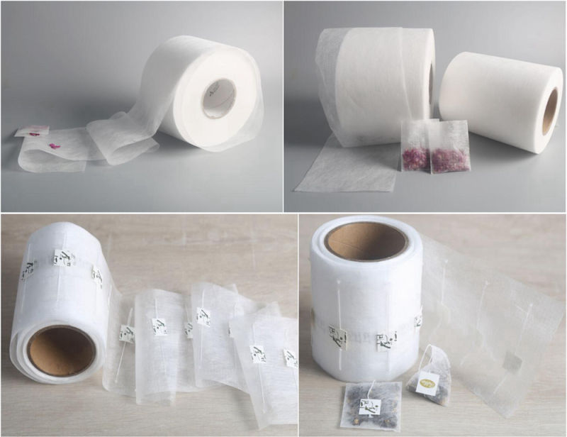 5.8X7cm/6.5X8cm Customizable Small Disposable PLA Tea Heat-Sealed Filter Paper Empty Bag