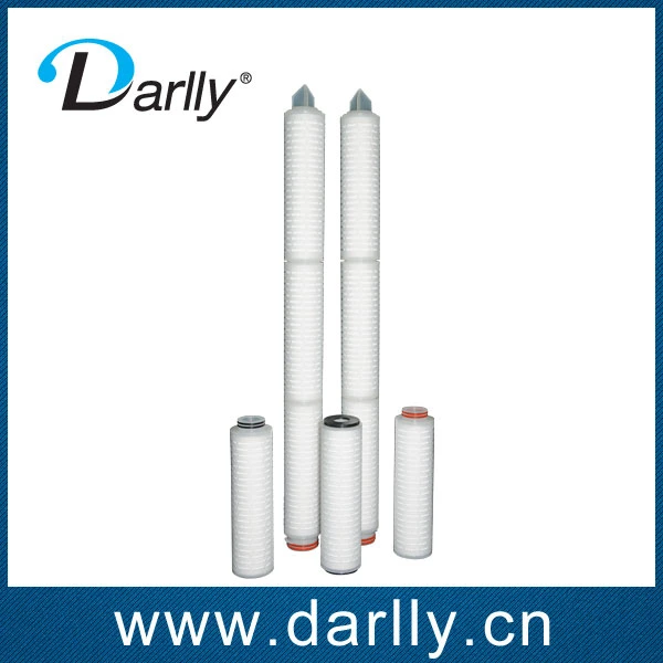 0.22um PP Pleated Filter Cartridge China Factory