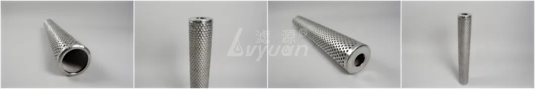 10 Inch 25 Micron Porous Metal Stainless Steel Sintered Filters/ Sintered Stainless Steel Filter Cartridge