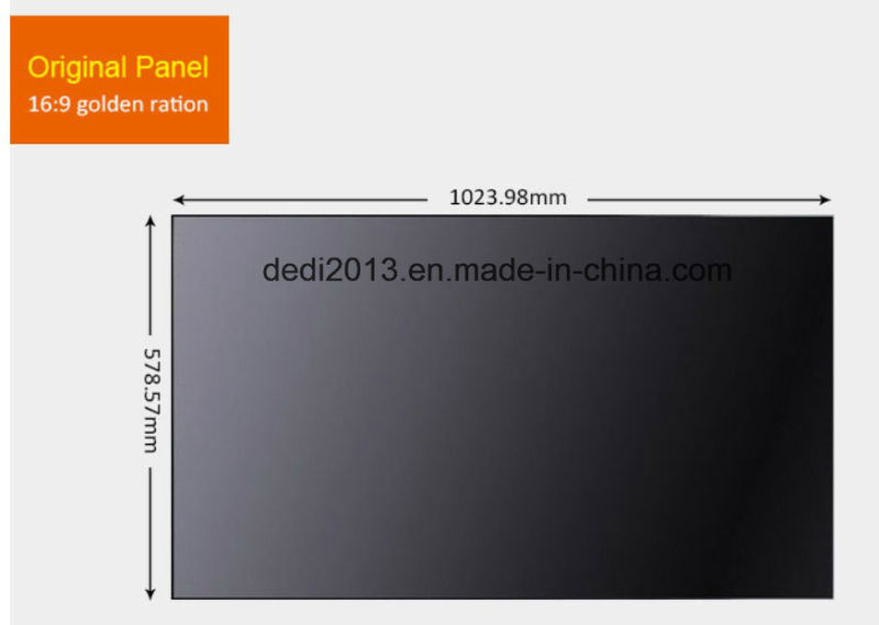 3X3 47" 4.9mm Thin Bezel LCD Video Wall with Floor Standing Bracket
