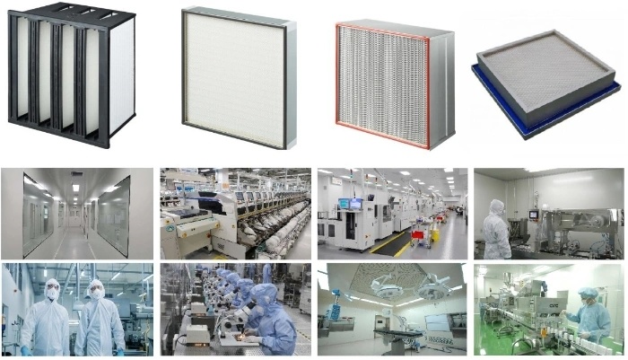 HEPA Filter Air Purifier Media Fiber Glass Air Filter Paper