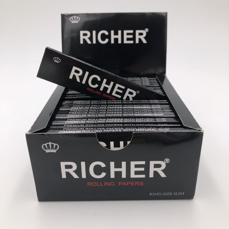 Customized Cigarette Rolling Paper with Filter Tips OEM Design