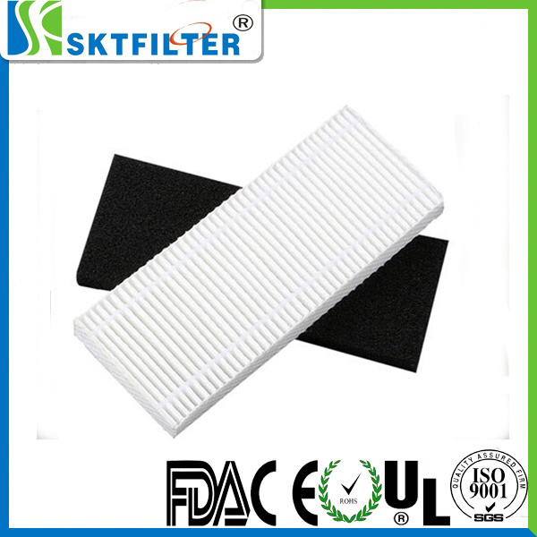 H13 H14 Synthetic Paper Mini Pleated HEPA Filter
