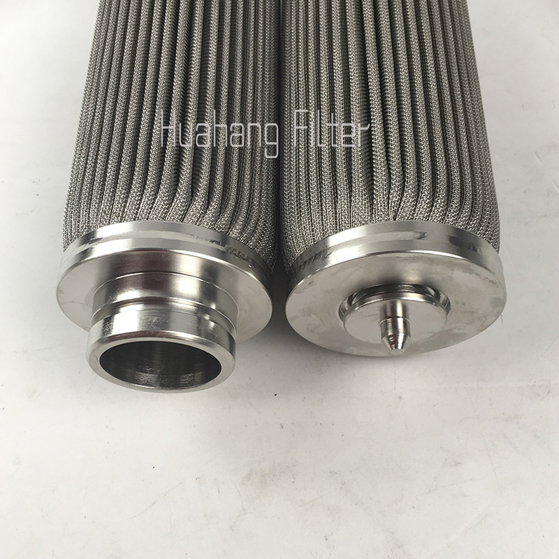 100 Micron 200 Micron Stainless Steel Oil Filter Cartridge Candle Oil Filter Element