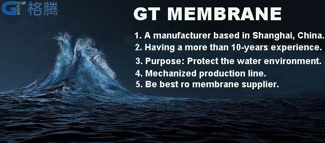 Gt Industrial RO Water Plant Membrane Filter Membrane 4021