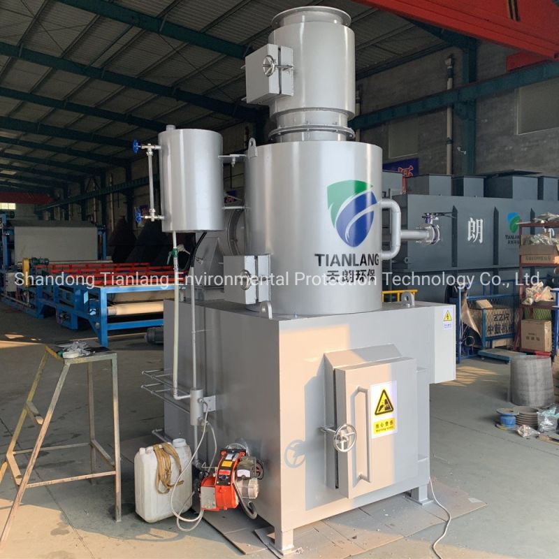 Smokeless Solid Waste Incinerator for Paper Garbage Incineration