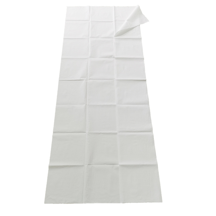 Disposable Hospital Waterproof, Absorbent Paper-PE-Paper Bed Sheet