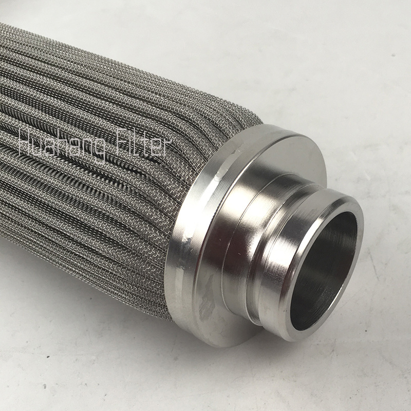 100 Micron 200 Micron Stainless Steel Oil Filter Cartridge Candle Oil Filter Element