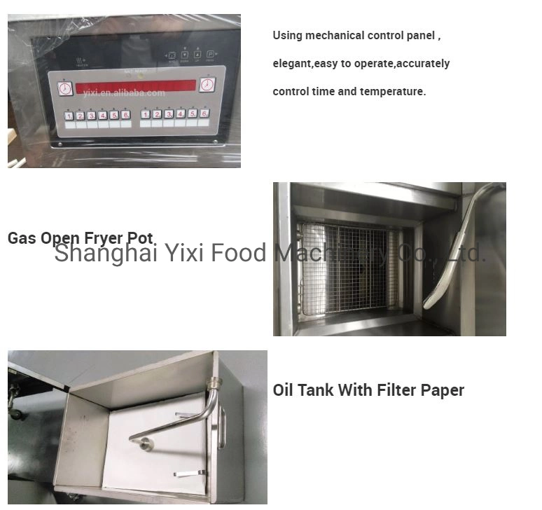 Cnix Gas Open Deep Fryer with Oil Filter Ofg-321