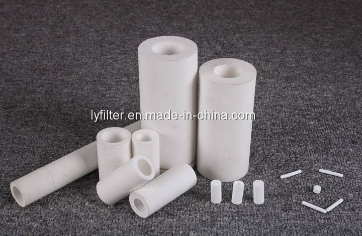 0.1 Micron to 100 Micron PE Sintered Filter with Different Shape for Water Treatment