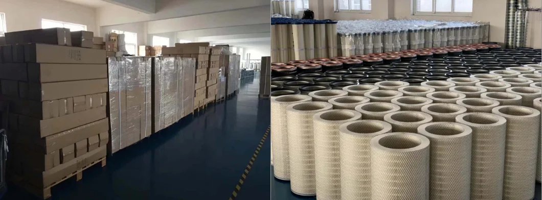 Dust Collector Filter Industrial Cellulose Air Filter Cartridge