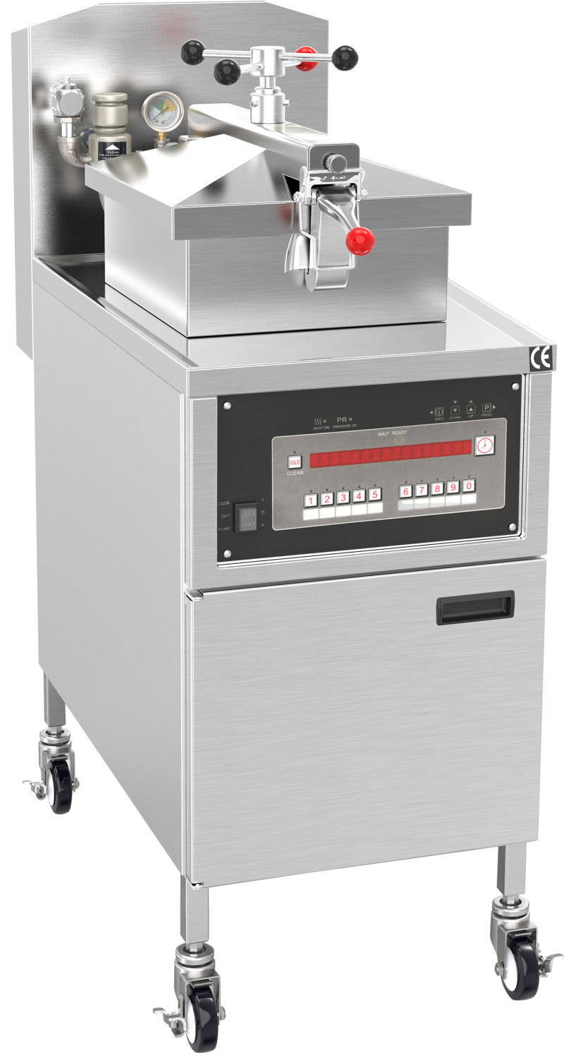 24L Chicken Broasted Machine Deep Fryer with Oil Filter