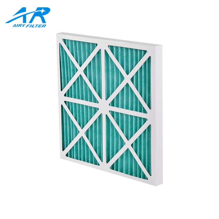 Foldaway Paper Frame Filter Mesh for Ventilation System