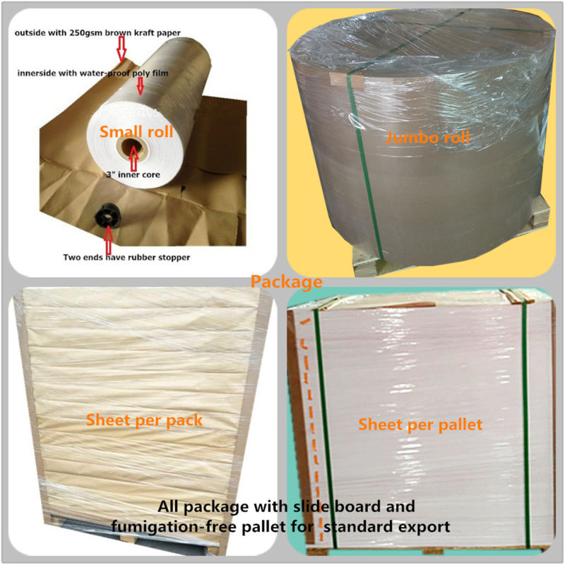 80GSM Filter Paper Use White Bleached Kraft Paper