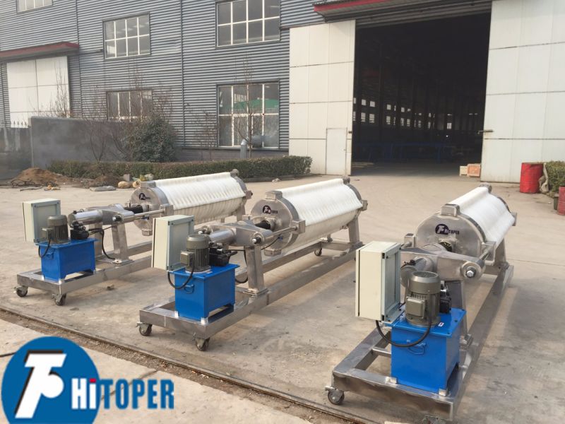 Ceramic Round Filter Press with 2.5MPa Filtration PP Plate