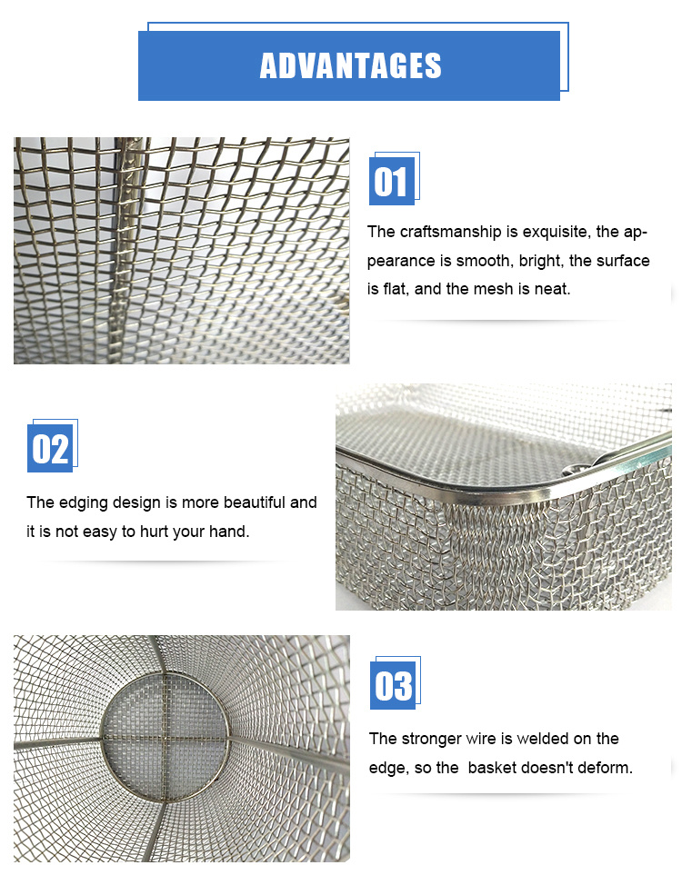 Stainless Steel Filter Mesh Basket
