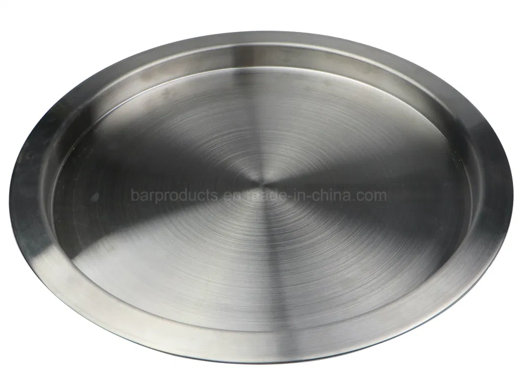 Custom Stailess Steel Serving Barware Tray Bar Use