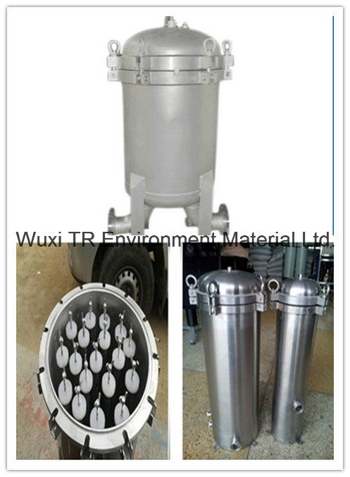 Single Liquid Bag Filter Housing for Water Treatment
