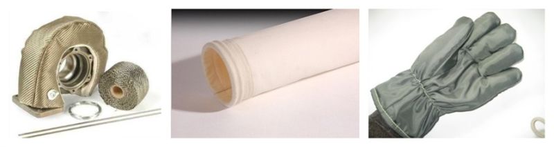 Hot Sale Dust Filter Bag PTFE Coated Fiberglass Sewing Thread