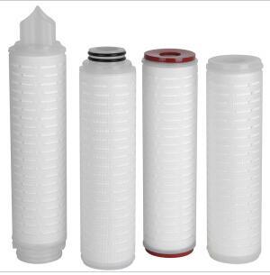 10" /20"/30"/50" PVDF Pleated Filter Cartridge for Water Purification