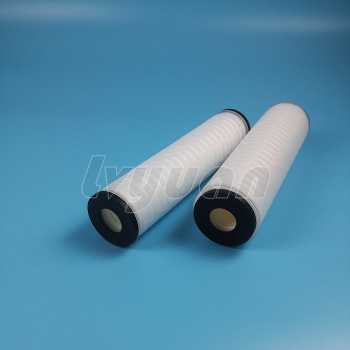 DOE 0.45 Microns PP Pleated Membrane Pleated Water Filter with Silicone EPDM Gasket