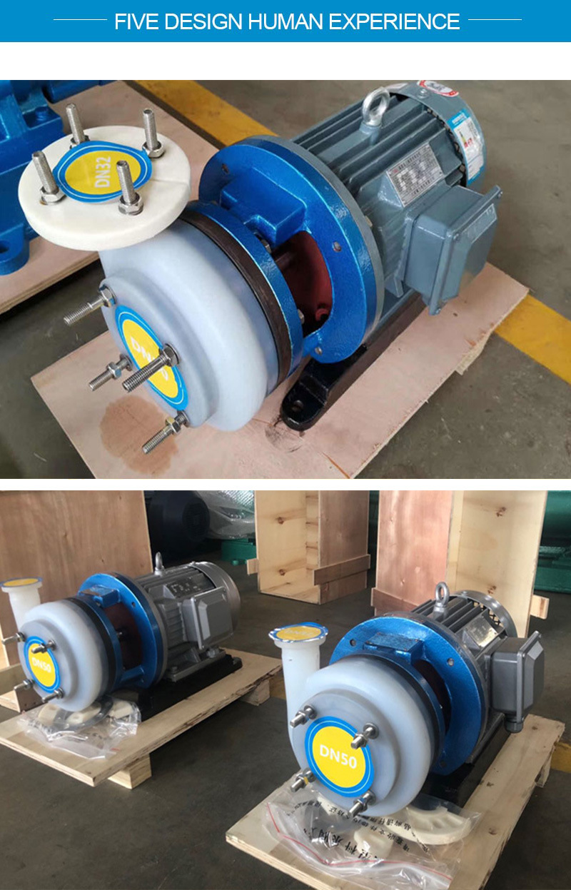 Horizontal Anti-Leakage Pump for Chemical Acid-Base Liquids Used in Mine