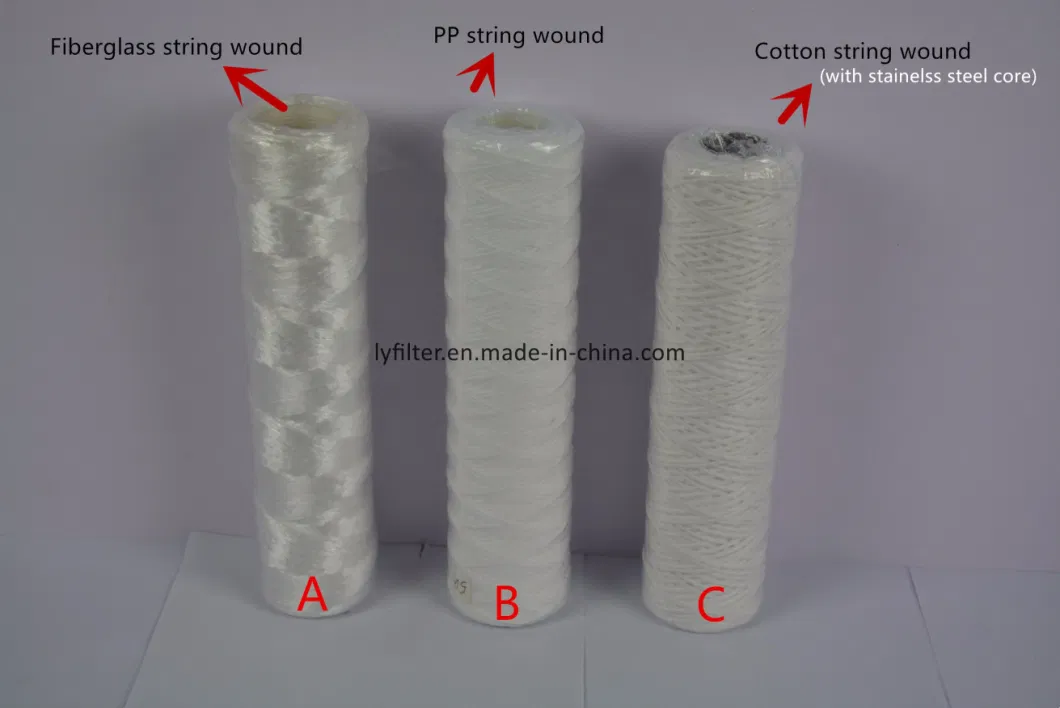 40 30 20 10 Inch PP Water Filter Cartridge Yarn for Water Filtration