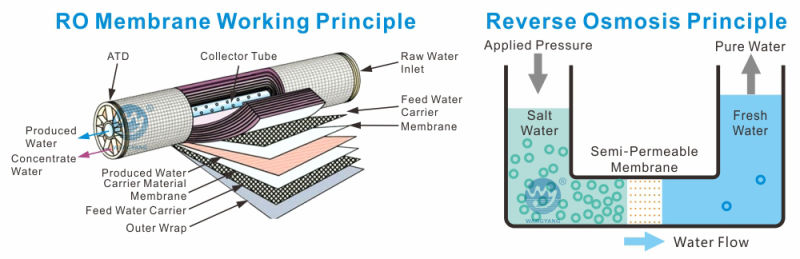 Producing Fresh Water Use and PP Material Spun Filter Cartridge